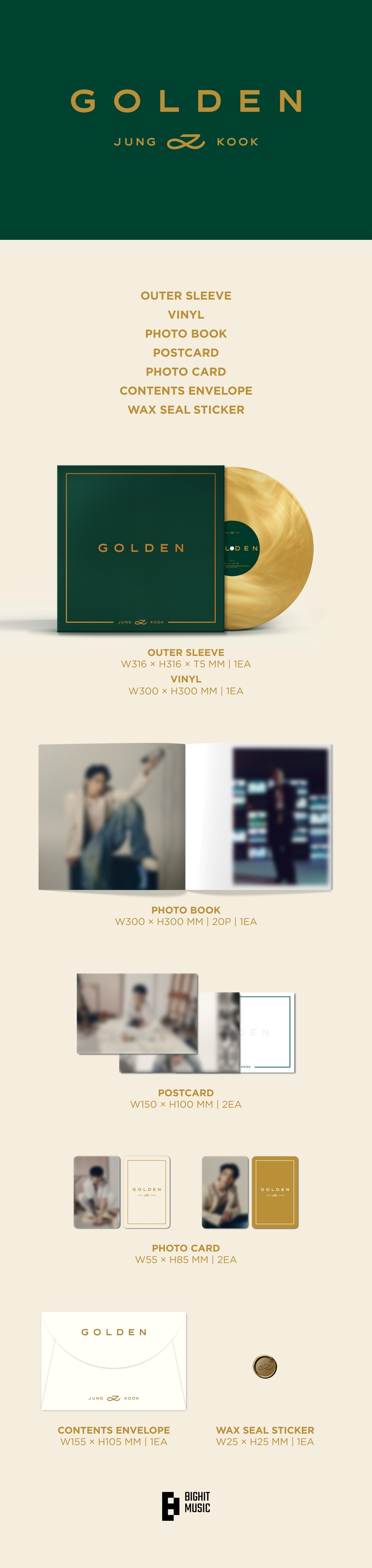 ジョングク GOLDEN LP アナログ盤 BTS JAPAN OFFICIAL SITE | NEWS | JUNG KOOK 'GOLDEN'アナログ盤発売